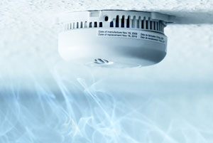 hard wired smoke alarms